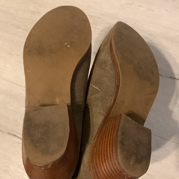 Jack‎ Rogers Suede Booties Size 7.5 brown - Picture 5 of 10